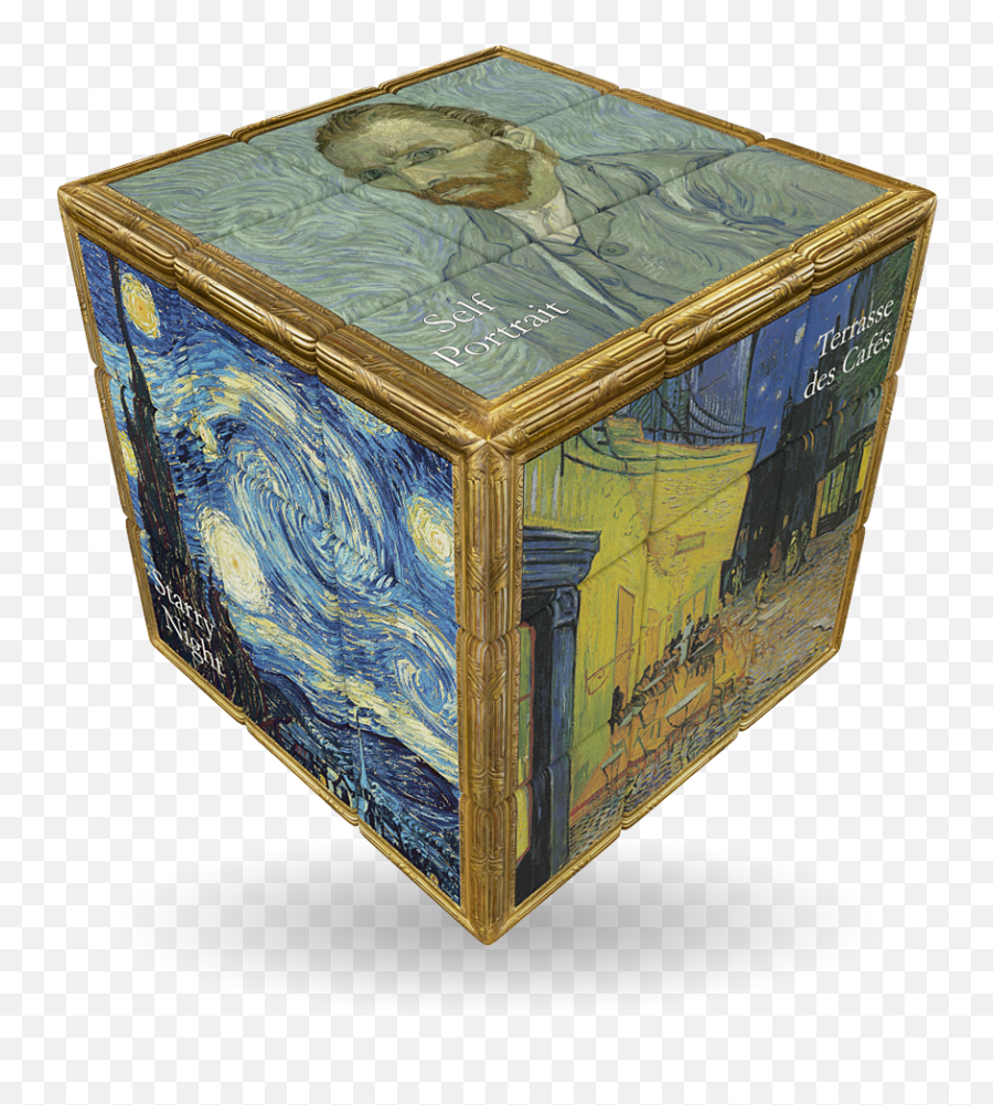 Art Emotions V - Collections Rotational Cubes Clever Vincent Van Gogh Cube Emoji,Art And Emotions