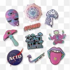 Shroom Beach Sticker Pack - Girly Emoji,Shroom Emoticon