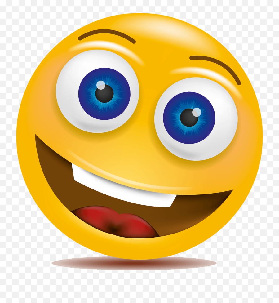 Cheerful Smiley Clipart Free Download Transparent Png - Emotikon Rado Emoji,Happy Blush Emoji