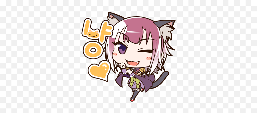 Redive Emoji,Nekopara Emojis