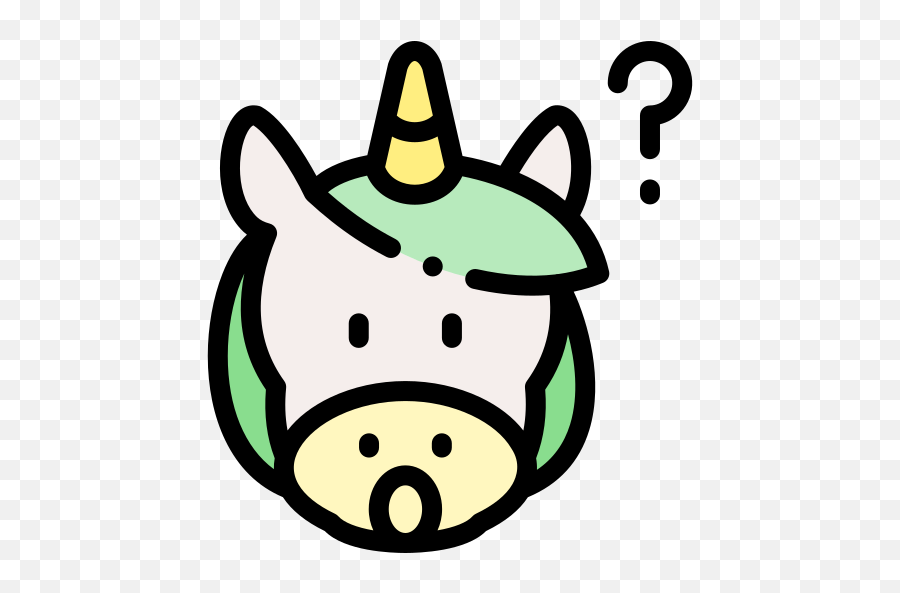 Unicorn - Free Animals Icons Dot Emoji,Copy And Paste Unicorn Emoji