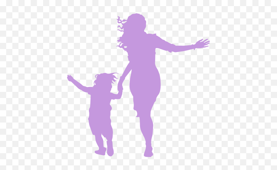 Mother Silhouette Png U0026 Svg Transparent Background To Download - Madre E Hijos Jugando Fútbol Emoji,Mom And Daughter Emoji Clear Background