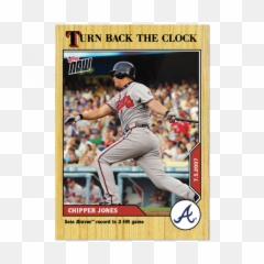 Chipper Jones - Mlb Emoji,Chipper Jones Emotion Rookie Card