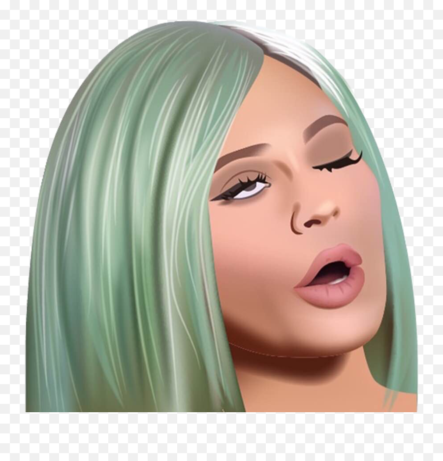 The Most Edited Kimoji Picsart - Kylie Jenner Stickers Emoji,Kim Kardashian Peach Emoji