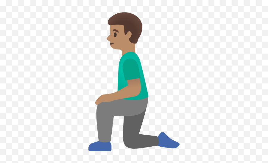 U200d Man Kneeling In Medium Skin Tone Emoji,Dollar Bill Emoticon