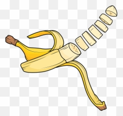 Banana Sliced Into Pieces Clipart - Clipart Cut Bananas Cut Banana Clipart Emoji,Dancing Banana Emoji