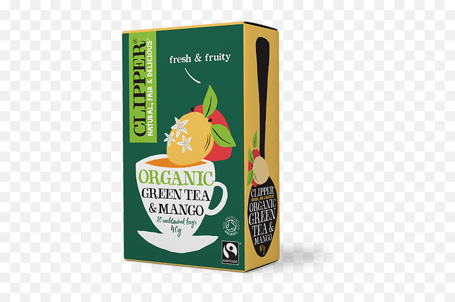 Green Tea Clipper Teas - Clipper Tea Emoji,Tea Bag Emoji