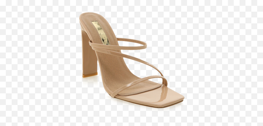 Billini Yanna - Nude Patent Heels Emoji,Heel Emojis