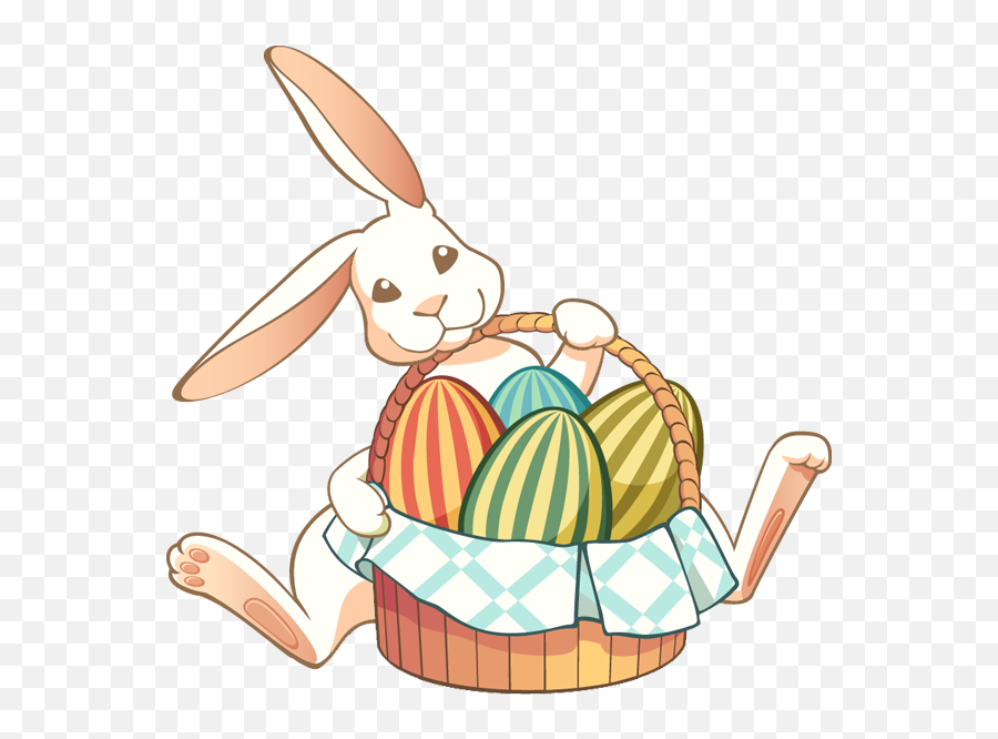 Free Transparent Easter Bunny Download Free Clip Art Free - Clipart Easter Egg And Bunny Emoji,Emoji Rabbit And Egg