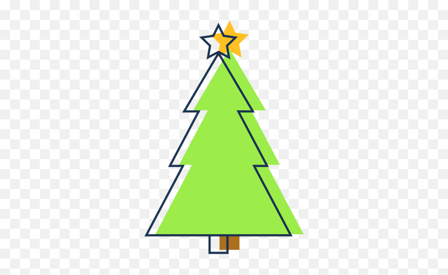Christmas Tree Cartoon Icon 41 Transparent Png U0026 Svg Vector Emoji,Emoticon De Navidad Para Facebook