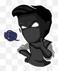 Telegram Sticker From Beholder 2 Pack Emoji,Tengu Mask Emoji