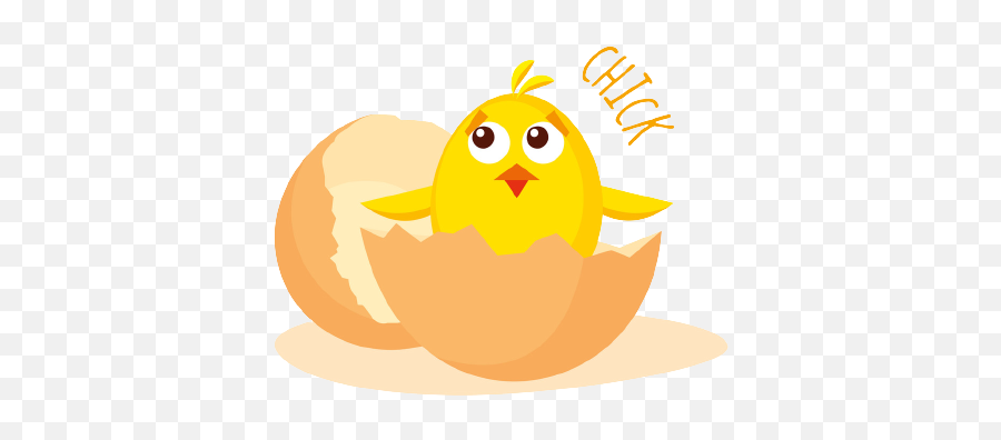 Baby Chick Emoji,Chick Hatching Emojis