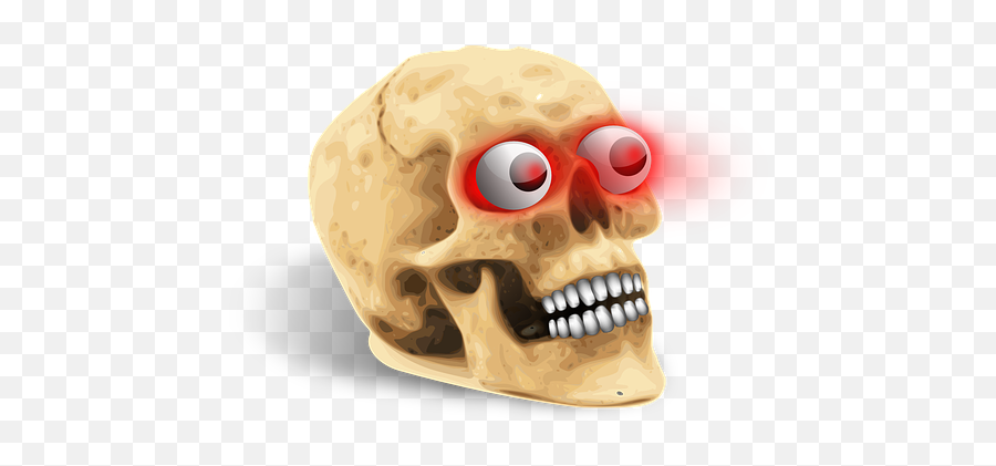 30 Free Frankenstein U0026 Zombie Vectors - Pixabay Human Skull Emoji,Bleeding Eyes Emoji