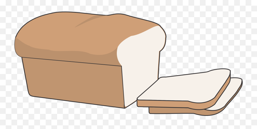 Bread Clipart Image Clip Art Image Of A Cut Loaf Of French - Loaf Of Bread Clipart Emoji,Loaf Emoji