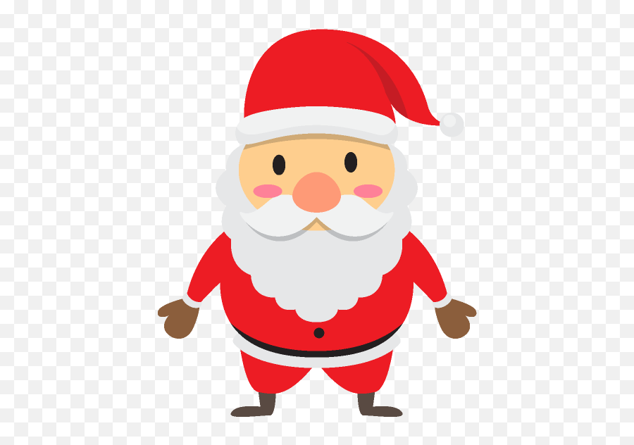 Santa Clipart Emoji Picture - Santa Claus Graphic,Santa Emoji