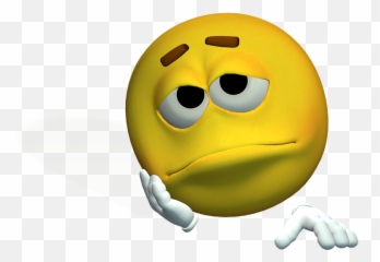 Download Hd Emotiguy Sad Thoughtful Face Lonely Alone - Sad Images Cartoon Hd Emoji,Mood Emoji