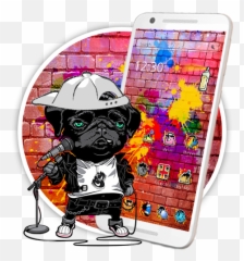 Multicolored Graffiti Pup Theme - Google Play Iphone Emoji,Emoji Bed Covers