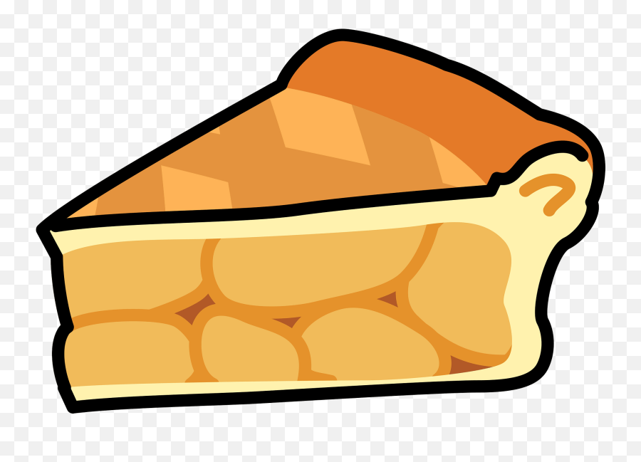 Piece Of Apple Pie Clipart - Slice Of Pie Clipart Emoji,Pumpkin Pie Emoji