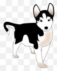 Husky Puppy Clipart Emoji,Siberian Husky Emoji