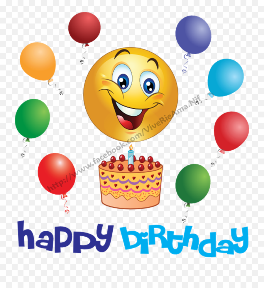 Happy Birthday Emoji Birthday - Happy Birthday With Smiley,Emoji Copy And Paste