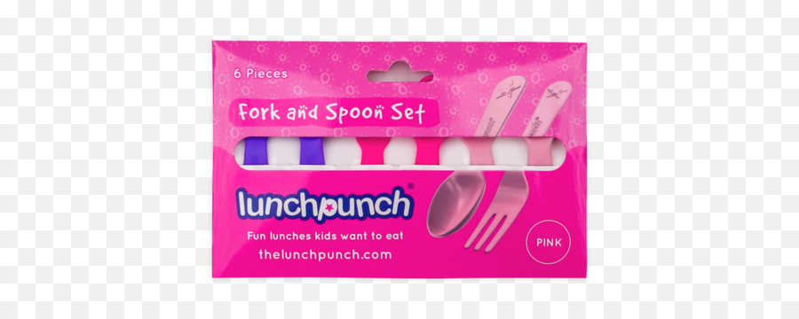 Newest Products - Lunch Punch Fork And Spoon Set Emoji,Bixbee Emoticon