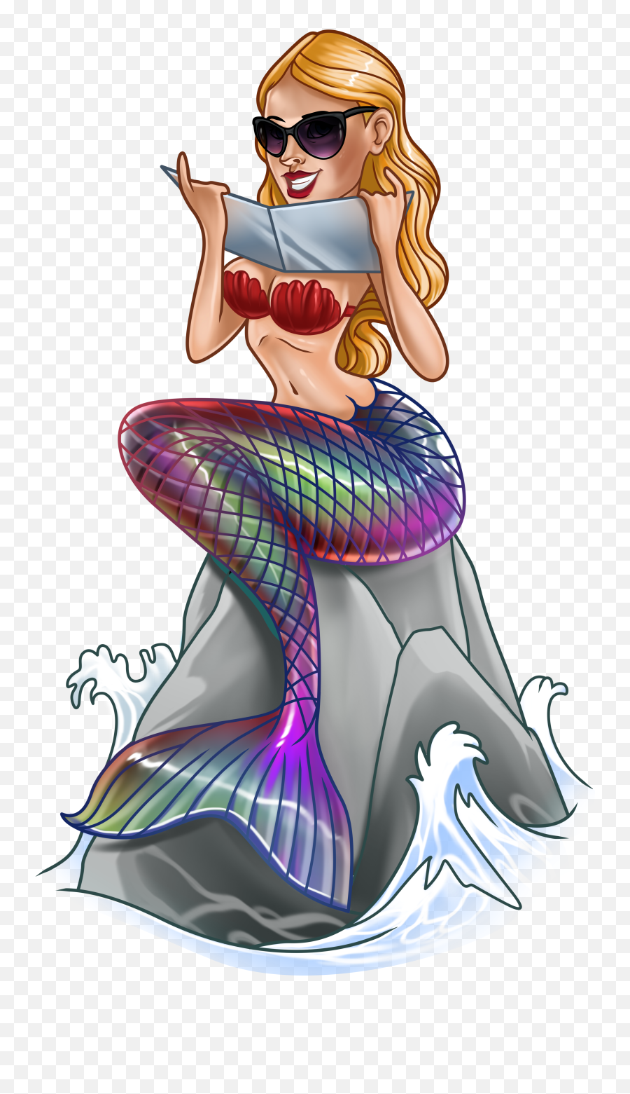 Kai The Tanning Mermaid - Mermaid Emoji,Mermaid Emoji
