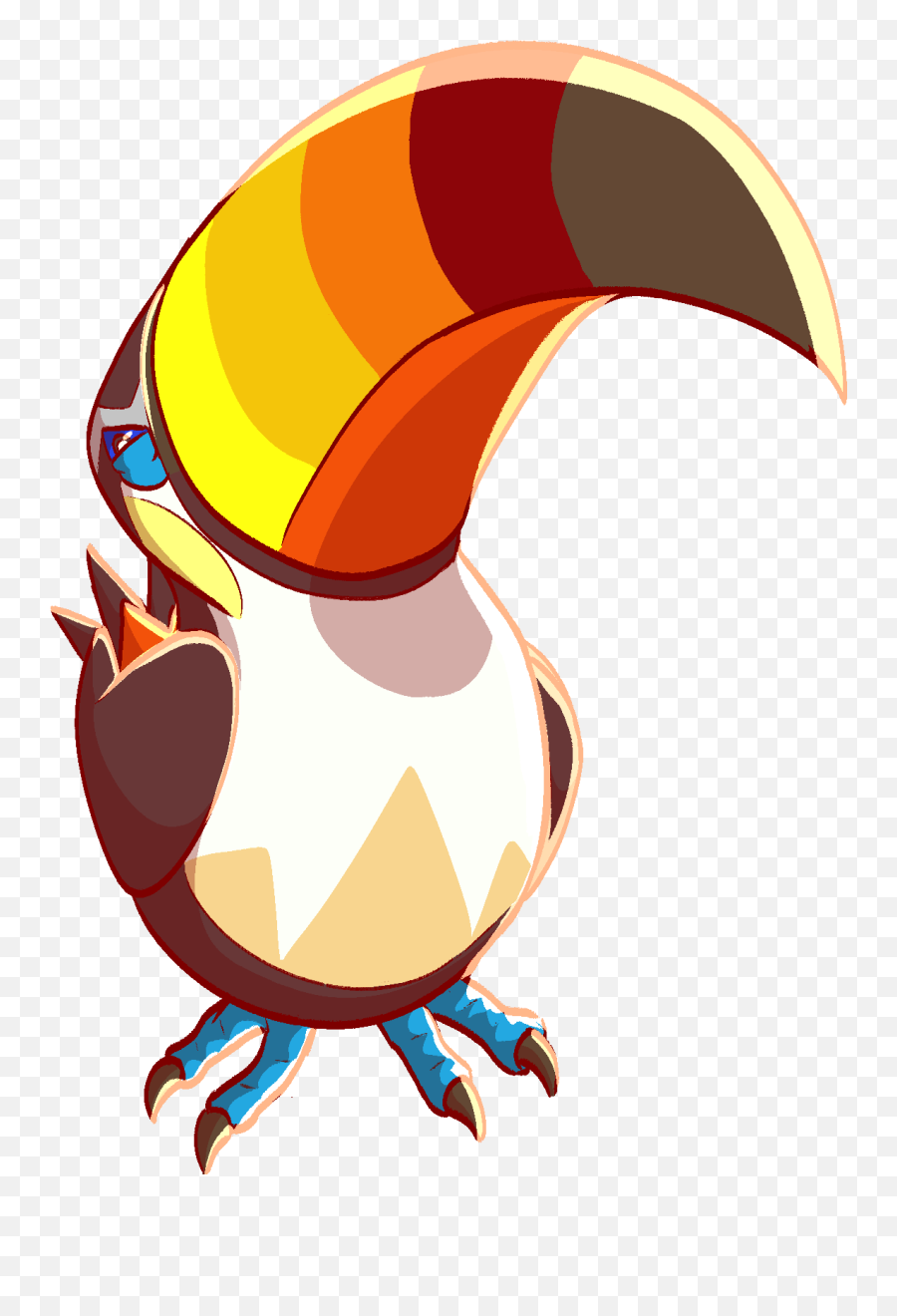 Moon - Pokemon Toucannon Fanart Emoji,Toucannon Emoji