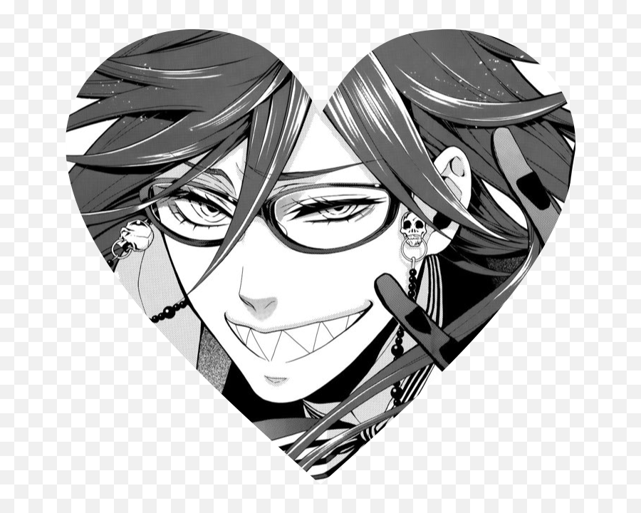 Blackbutler Kuroshitsuji Grell Sticker - Kuroshitsuji Grell Manga Emoji,Grell Sutcliff Emojis