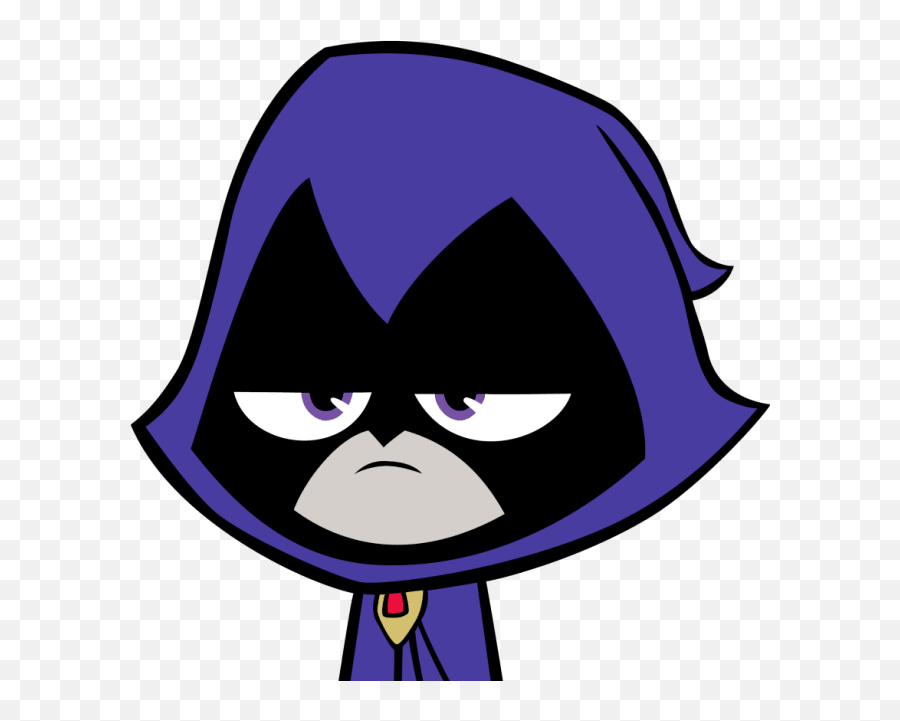 Cartoon Network Teen Titans Go Raven - Teen Titans Go Personnage Emoji,Teen Titans Raven Emotion Scence