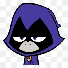 Cartoon Network Teen Titans Go Raven - Teen Titans Go Personnage Emoji,Teen Titans Raven Emotion Scence