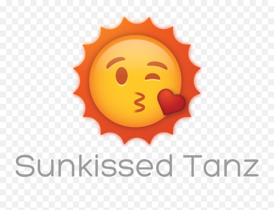 Logo Design For Sunkissed Tanz - Getyourguide Originals Emoji,Blowing Kisses Emoticon Text Facebook