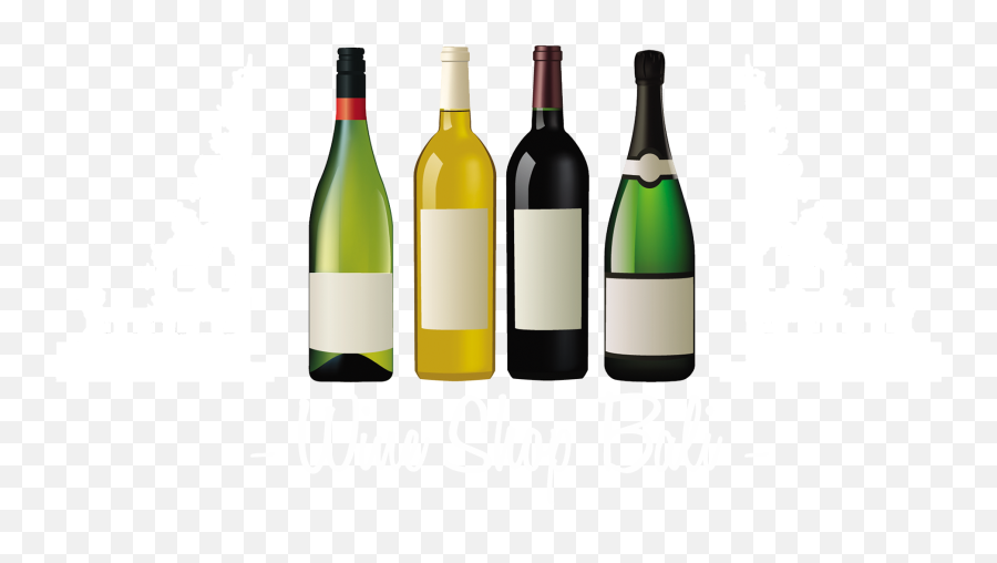 White Wine Champagne Beer - Vertical Emoji,Small Emoticon Of Popping Wine Bottle