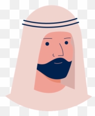 Diversity Avatar Man People Muslim Arab Turban Free - Gambar Orang Pakai Sorban Kartun Emoji,Turban Windows Emoticon