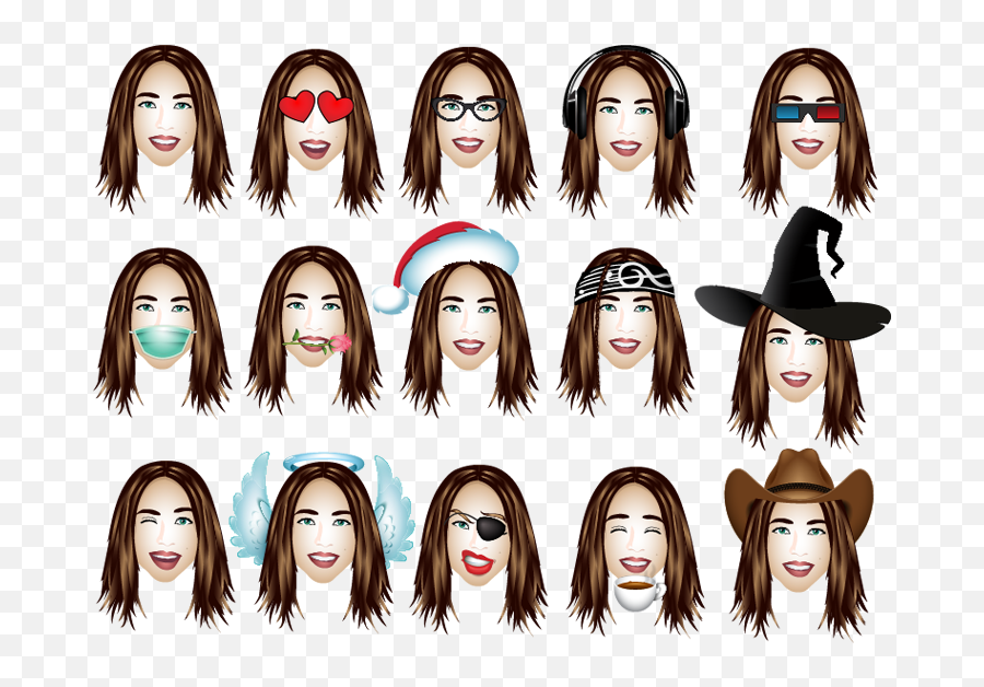 Paris Aspen Arin - Hair Design Emoji,Bob Marley Emoji