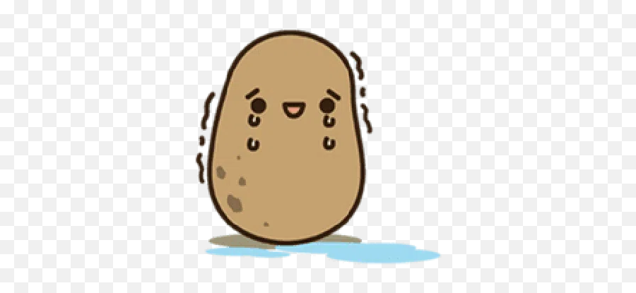 Kawaii Potato 2 Sticker Pack Emoji,Kawaii Potato Emoji Set