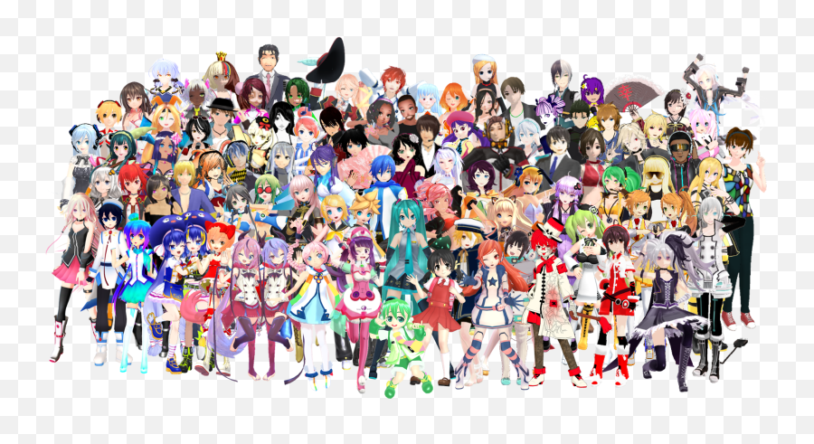 Vocaloid All Stars - All Vocaloid Characters Emoji,