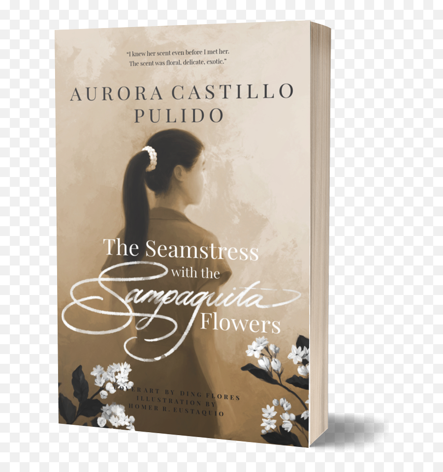 The Seamstress With The Sampaguita - Book Cover Emoji,Author Recorded Her Emotion