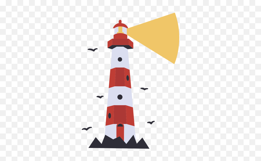 Simple Lighthouse With Light Transparent Png U0026 Svg Vector Emoji,Facebook Meditating Man Emoji