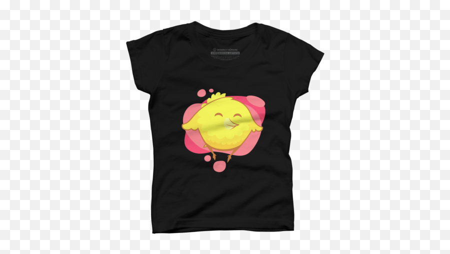 Best Chicken Girlu0027s T - Shirts Design By Humans Emoji,Morning Rooster Emoticon