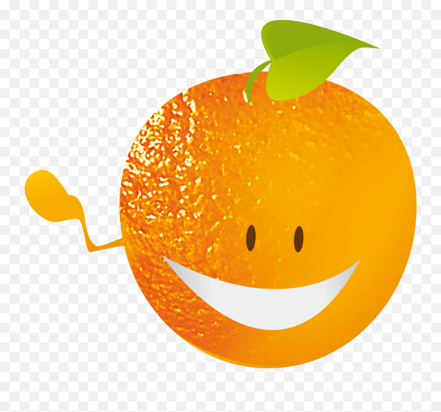 Smiley Fruit - Our New Generation Of Sweets Clipart Best Emoji,Orange Smiling Emoticon