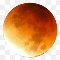 Lunar Eclipse - Total Lunar Eclipse Transparent Emoji,Lunar Eclipse Emoji