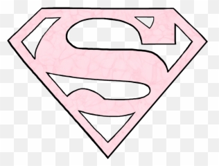 Superman Superwoman Logo Pink Freetoedit - Superwoman Logo Emoji,S Symbol Emoji