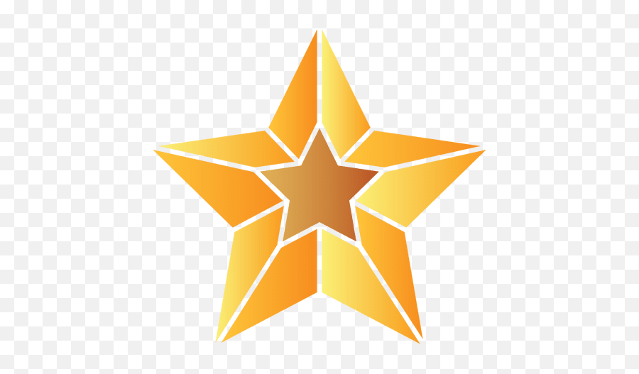 Polygonal Star 3d 16 Transparent Png U0026 Svg Vector Emoji,Star Face Emoji 3d Png