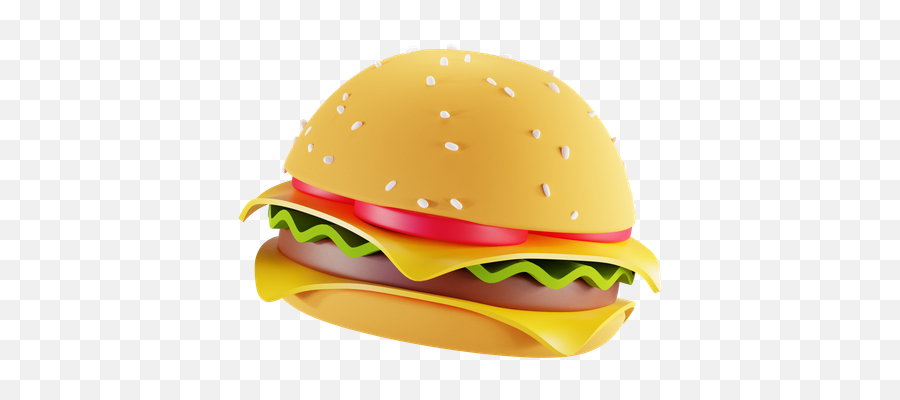 Premium Fast Food U0026 Junk Food 3d Illustration Pack From Food Emoji,Burger Emoji Alt Code