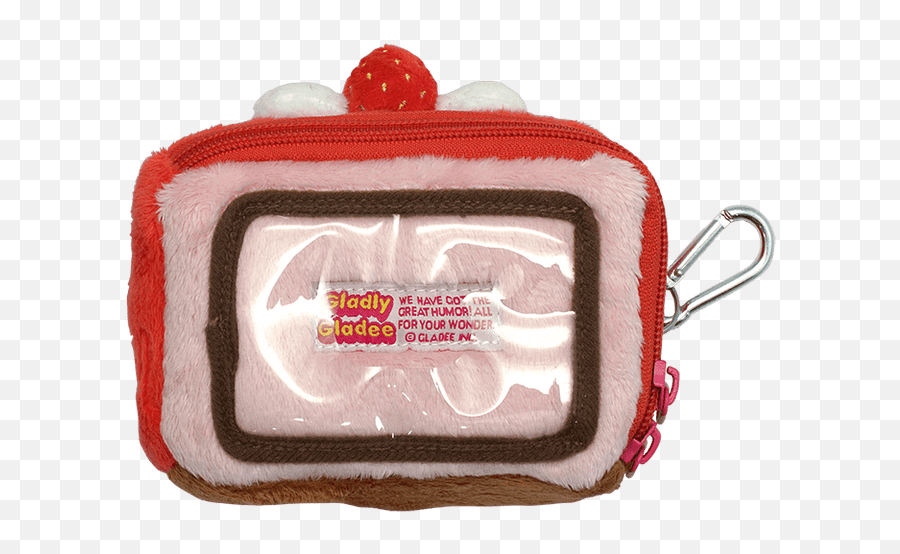 Pass Card Case Strawberry Shortcake With Zipper Emoji,Pass Out Emoji