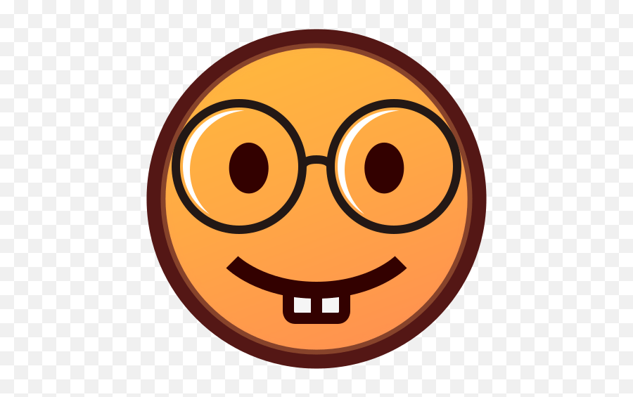 Nerd Face - Mark Emoji,Nerd Emoji