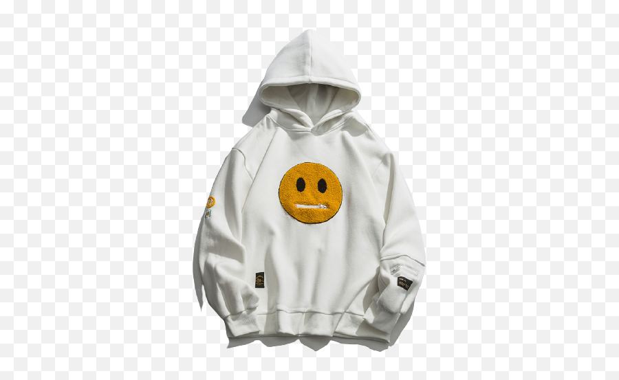 Zipper Face - Smile Hoodie Emoji,Zipper Emoticon