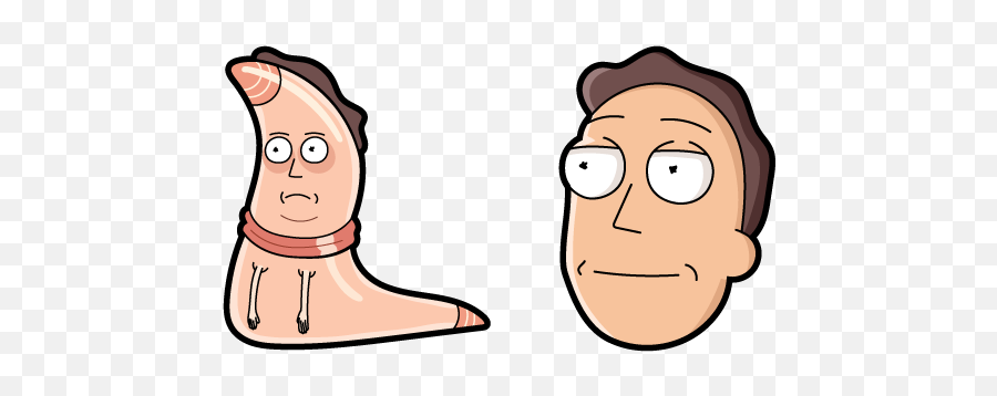 Top Downloaded Cursors - Custom Cursor Rick And Morty Jerry Png Emoji,Rick And Morty Emojis