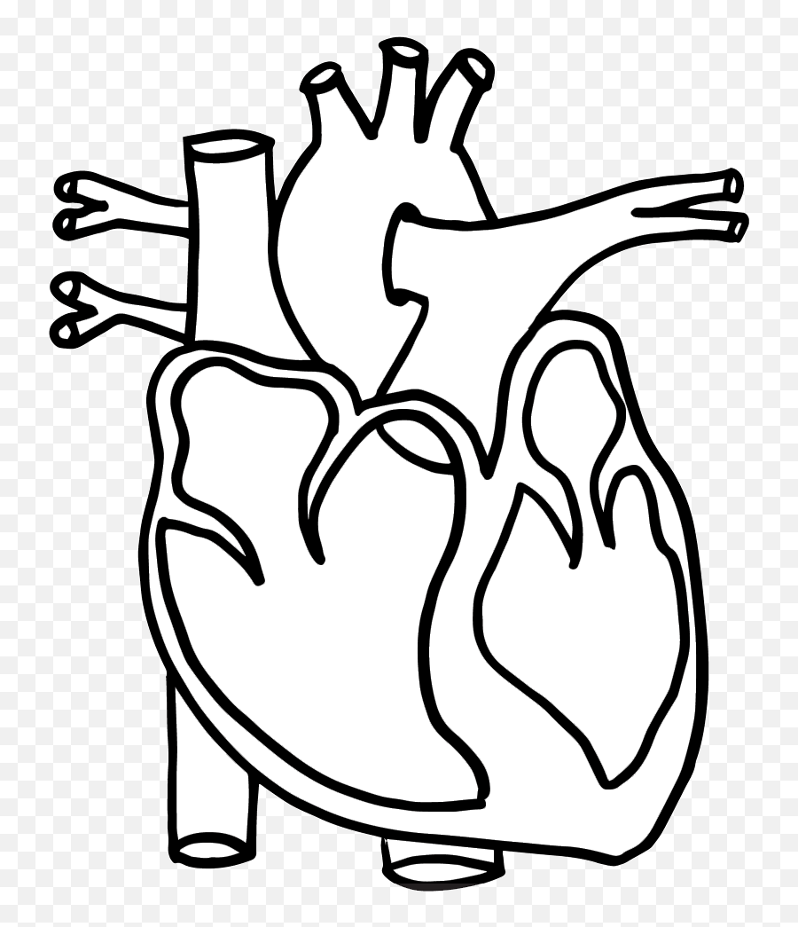 Plate Clipart Coloring Page Plate Coloring Page Transparent - Human Body Emoji,Heart Eye Emoji Coloring Page