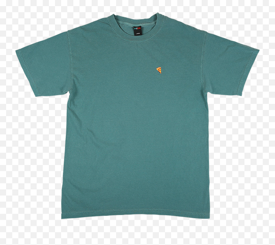 Pizza Emoji Ss S - Pigment Dyed Emerald Short Sleeve,Roller Skate Emoji